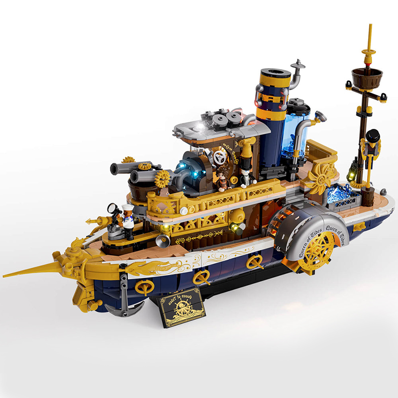 Lumibricks Steampunk World 11016 Steampunk Steamship