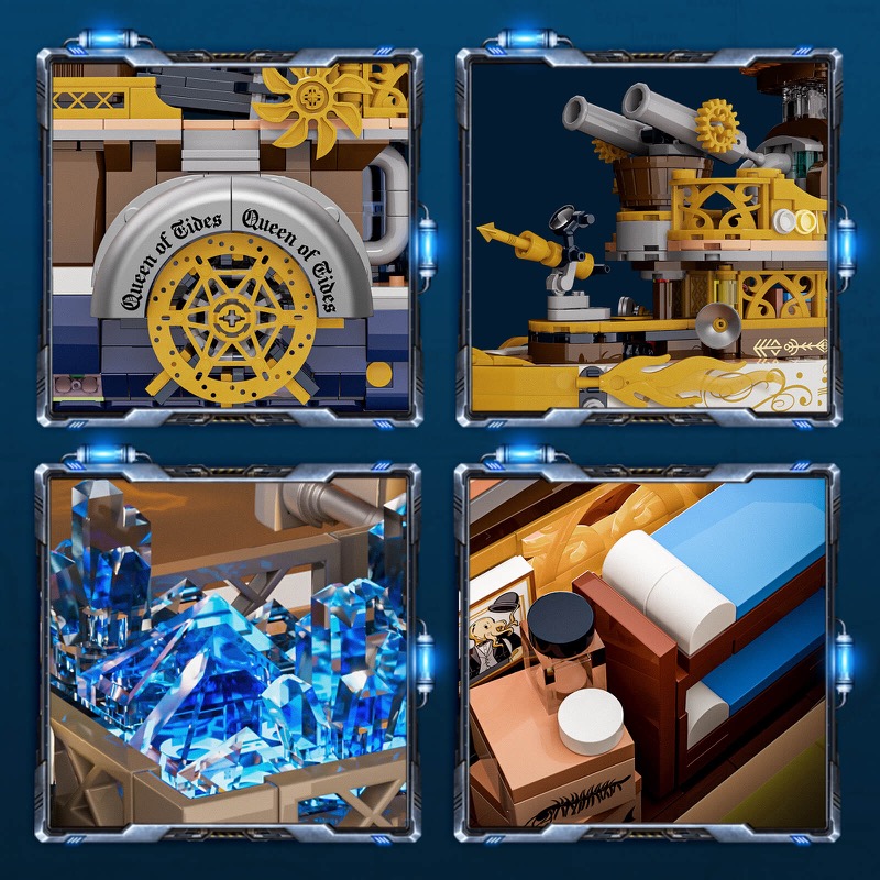 Lumibricks Steampunk World 11016 Steampunk Steamship