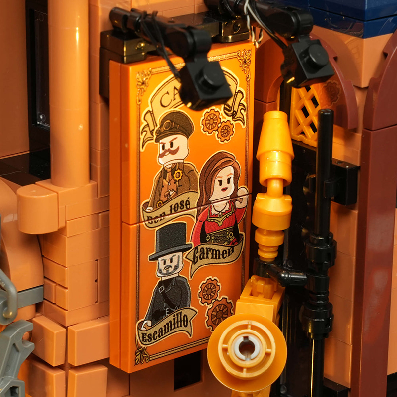 Lumibricks Steampunk World 11017 Steampunk Time Opera House