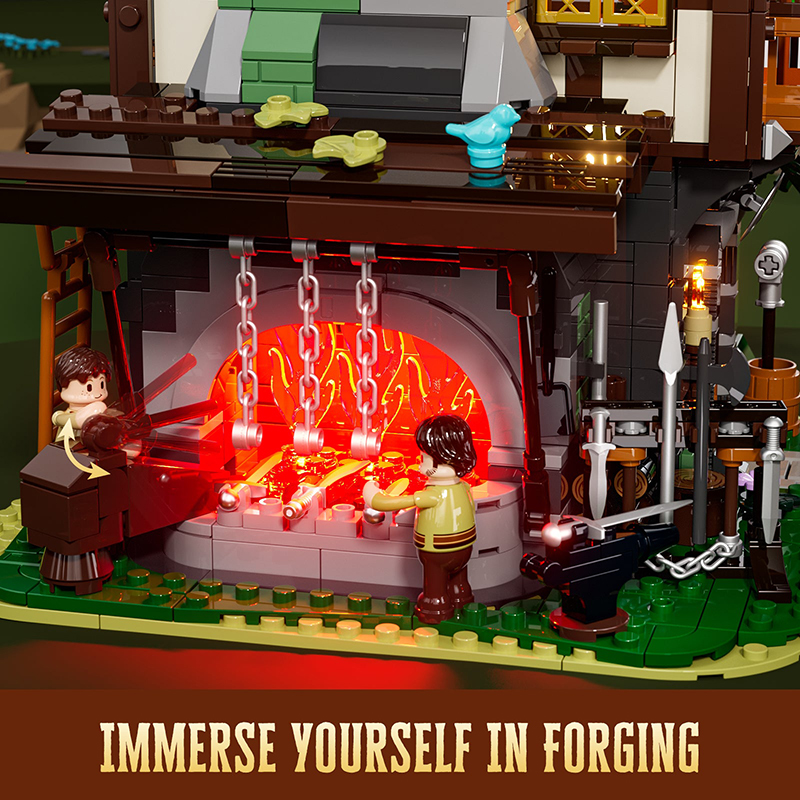 Lumibricks Middle Ages 12006 Forge House