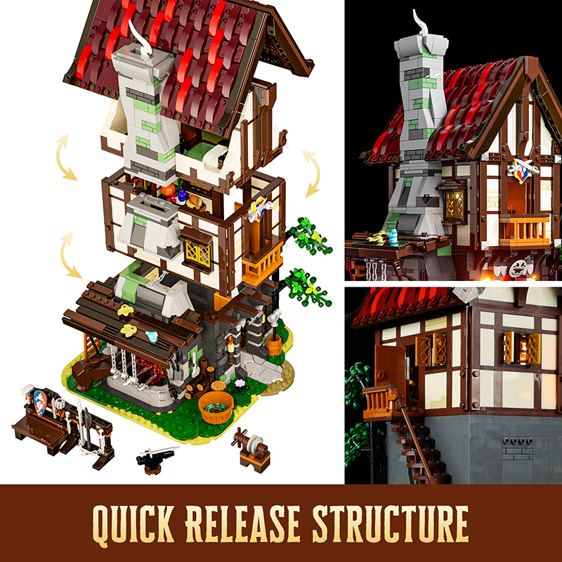 Lumibricks Middle Ages 12006 Forge House