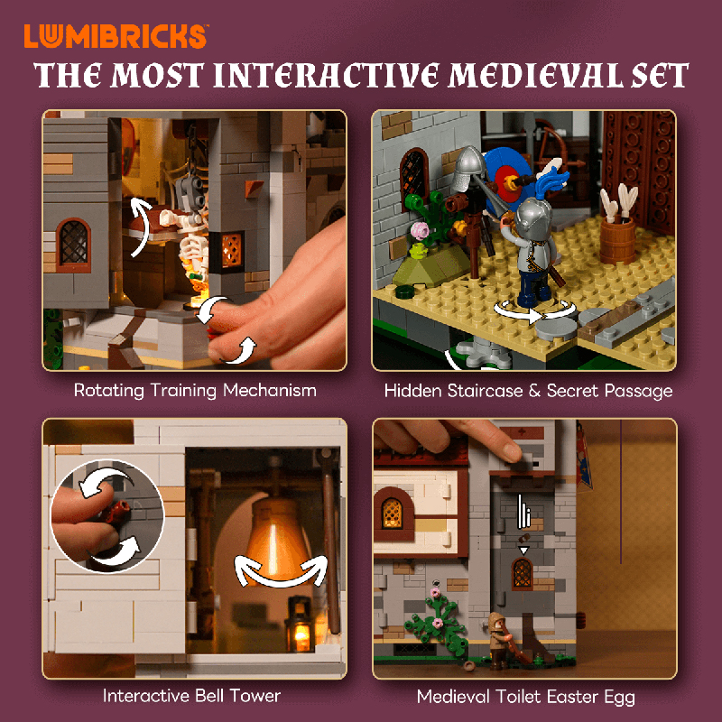 Lumibricks Middle Ages 12013 Medieval Guard Post
