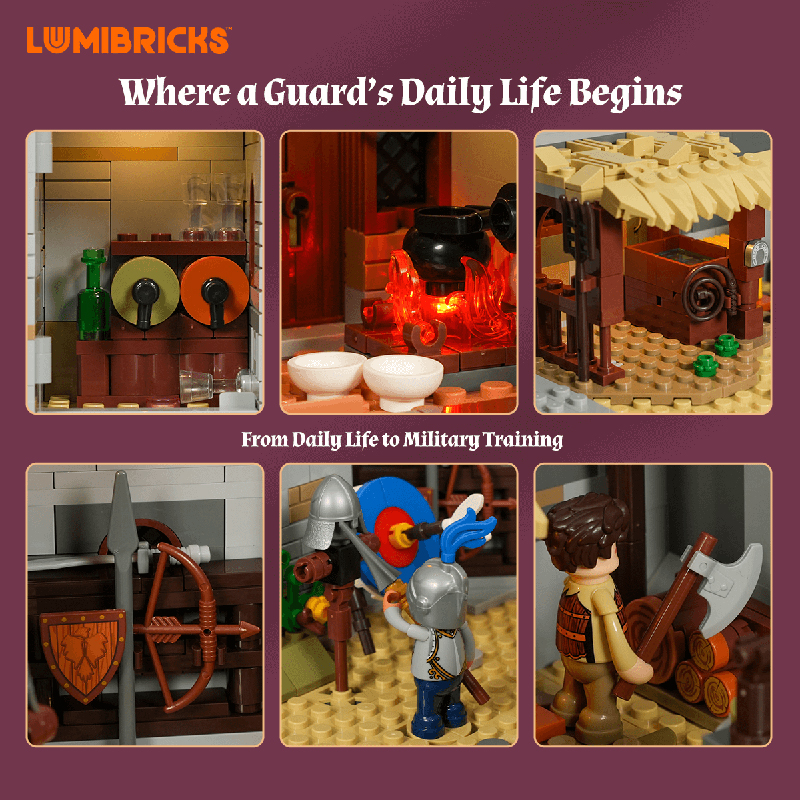 Lumibricks Middle Ages 12013 Medieval Guard Post