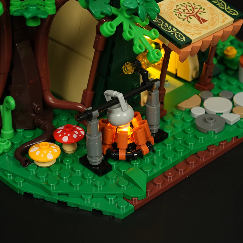 Lumibricks Middle Ages 12014 Ranger Camp