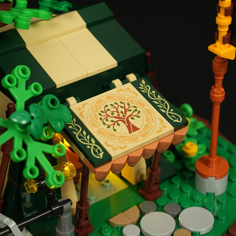 Lumibricks Middle Ages 12014 Ranger Camp