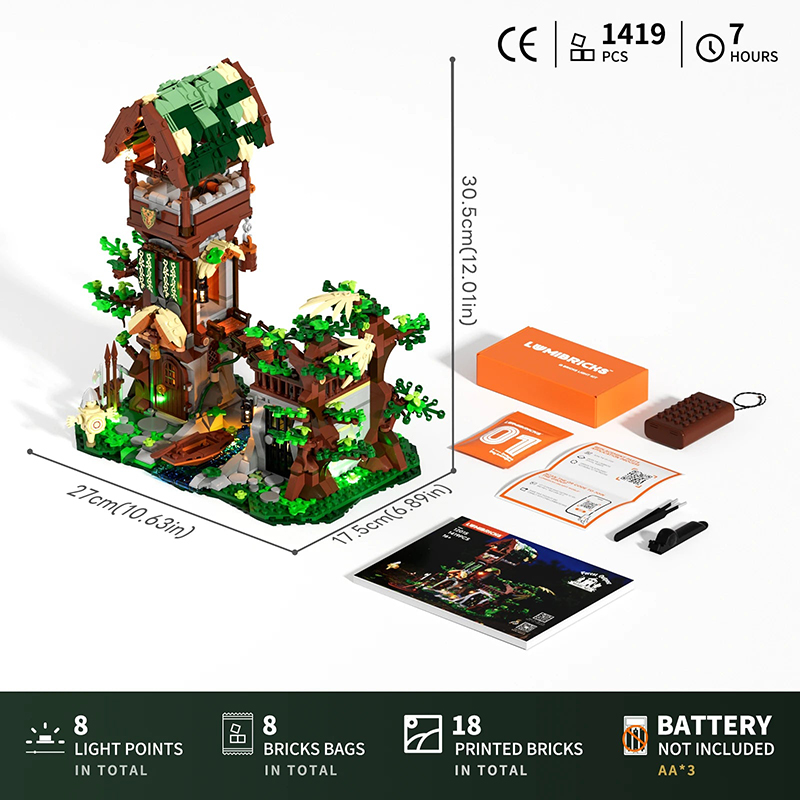 Lumibricks Middle Ages 12015 Forest Outpost