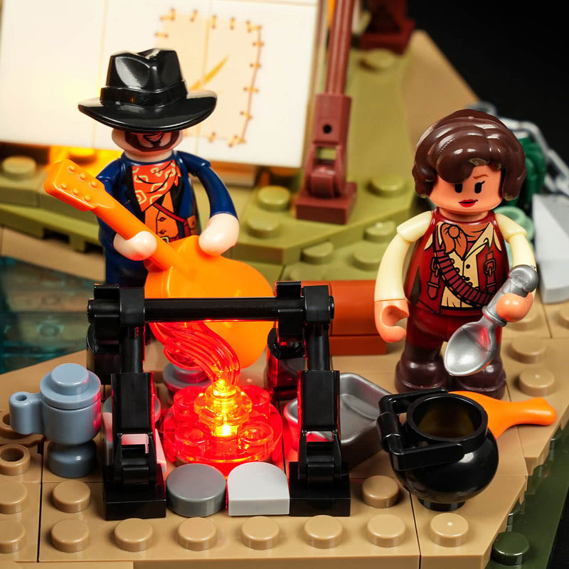 Lumibricks The Old West 14008 Cowboy Camp