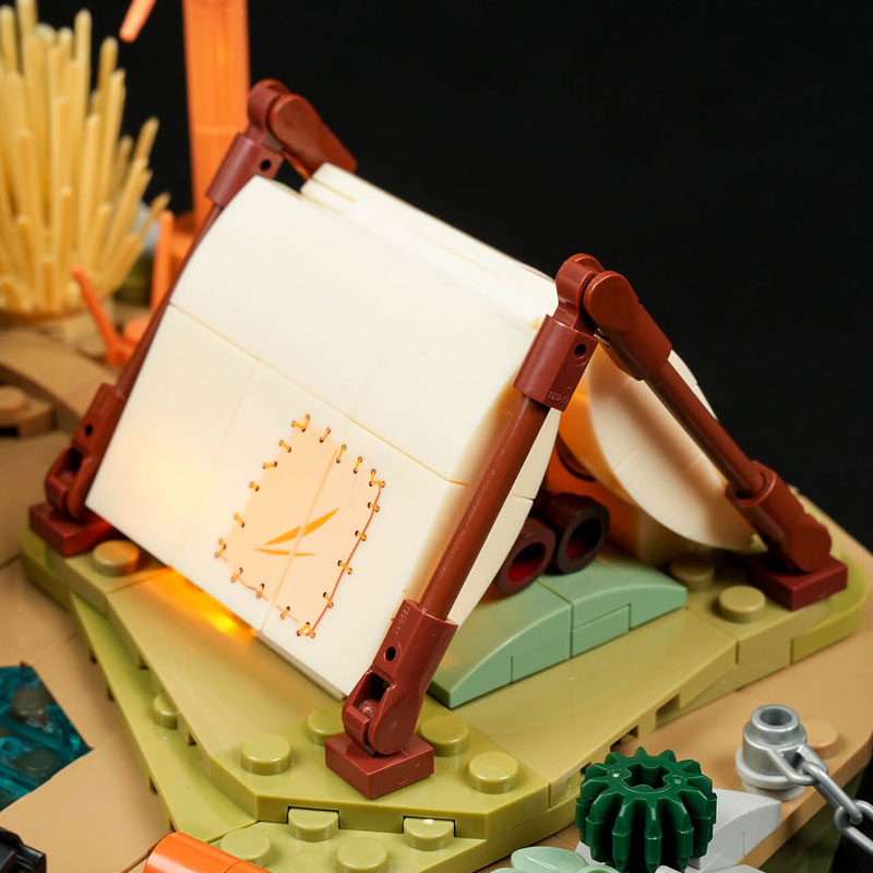 Lumibricks The Old West 14008 Cowboy Camp