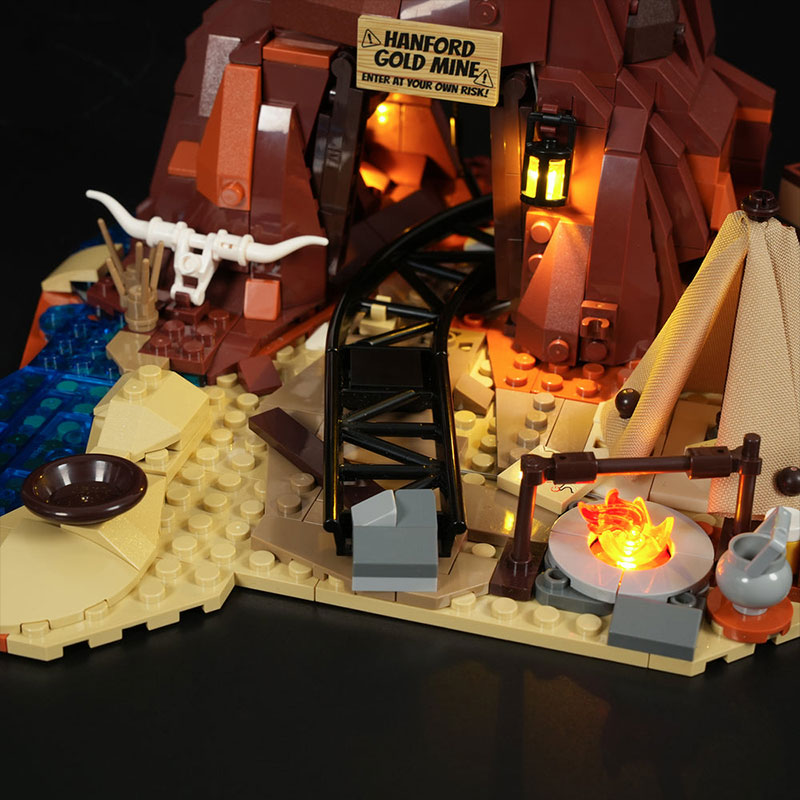 Lumibricks The Old West 14009 Old West Gold Mine