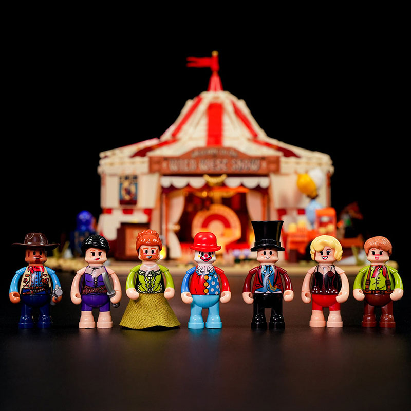 Lumibricks The Old West 14010 Traveling Circus