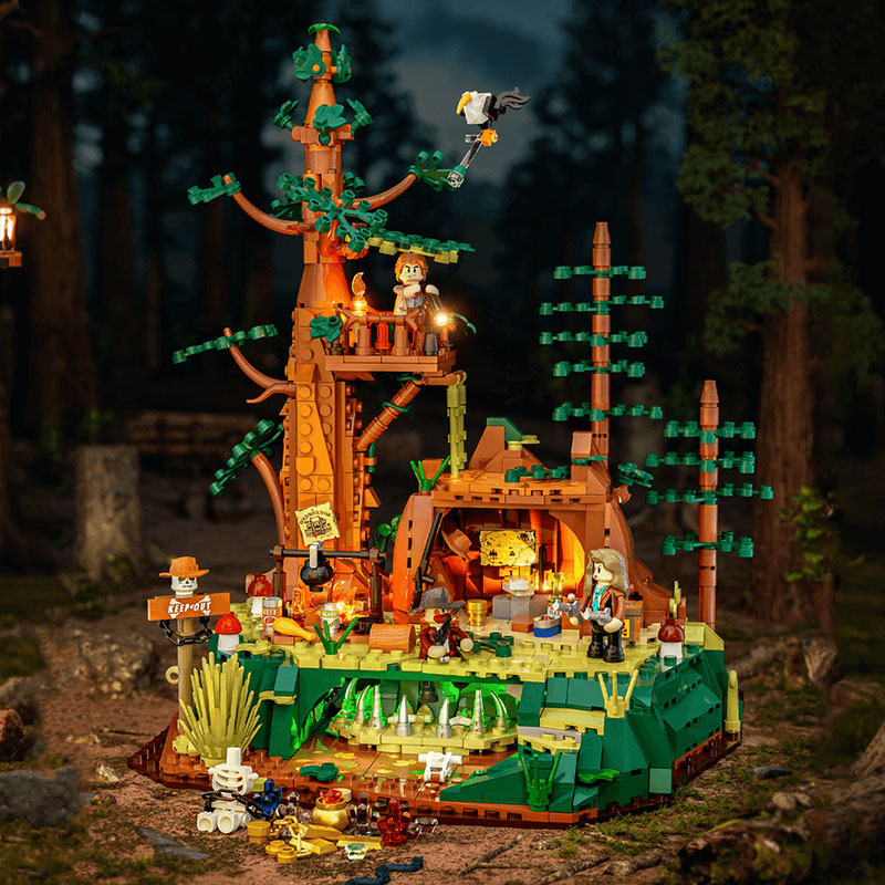 Lumibricks The Old West 14012 Sequoia Bandit Camp