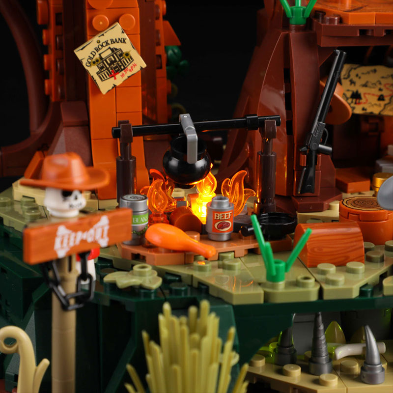 Lumibricks The Old West 14012 Sequoia Bandit Camp