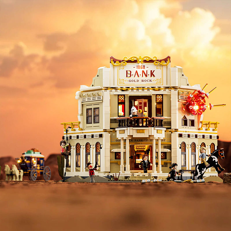 Lumibricks The Old West 14013 Western Bank Heist