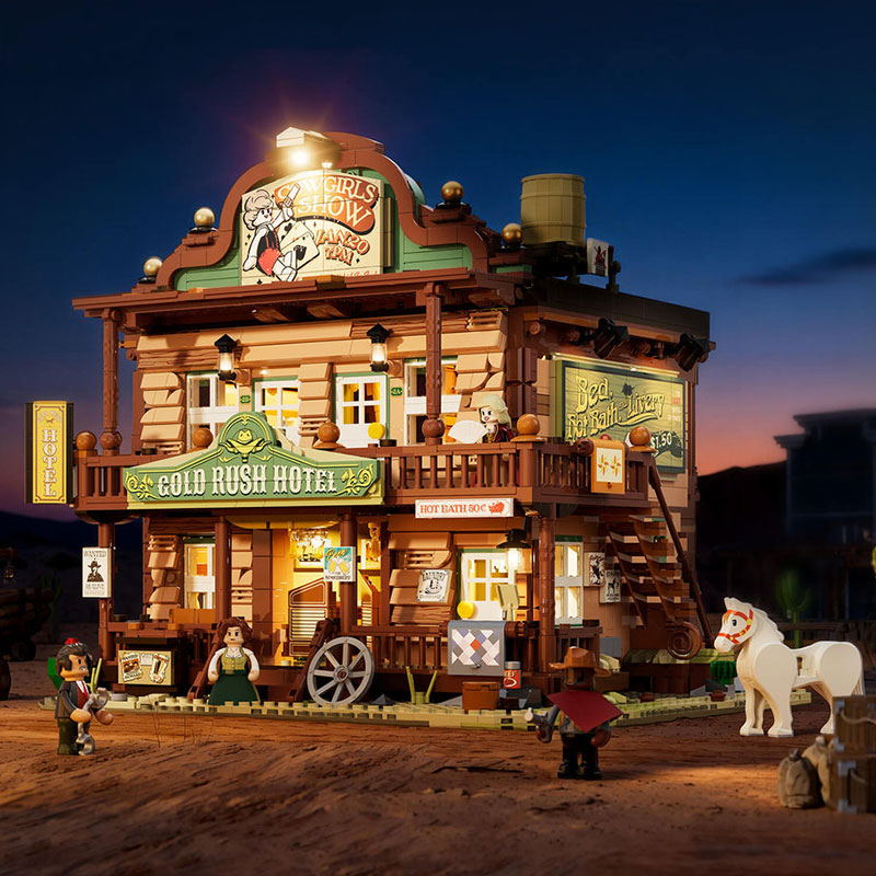 Lumibricks The Old West 14014 Old West Inn