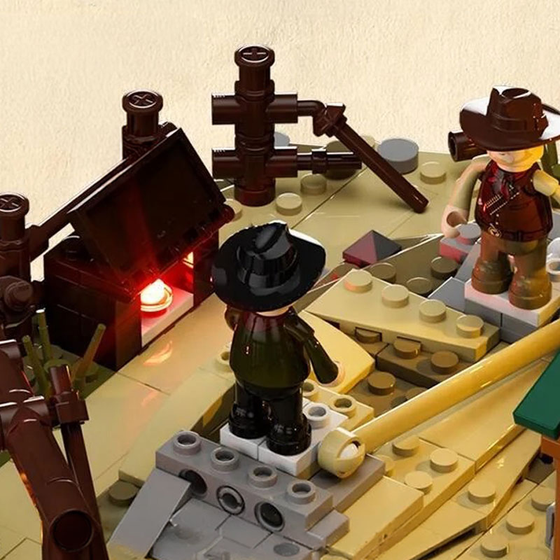 Lumibricks The Old West 14017 Wild West Ranch Duel