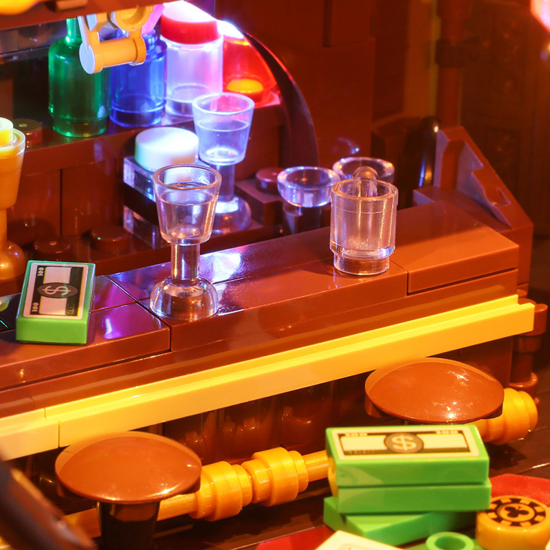 Lumibricks The Old West 14019 Fortune Club Saloon