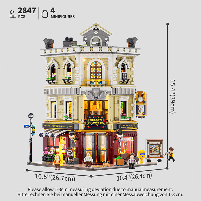 Lumibricks Town Life 15003 Antique Store (Antique Co.)