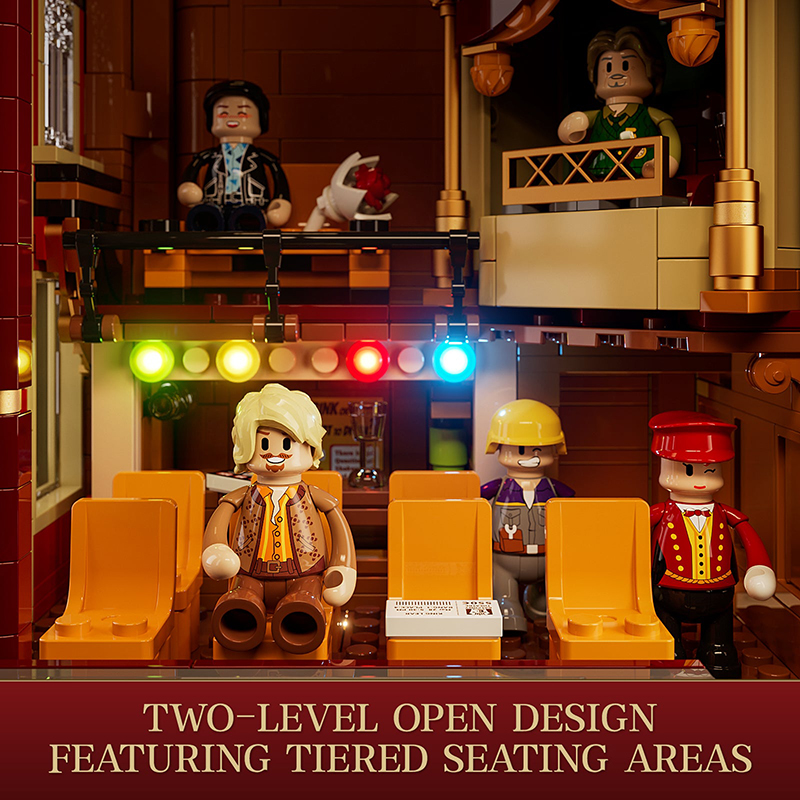 Lumibricks Town Life 15004 Balcony  Theatre