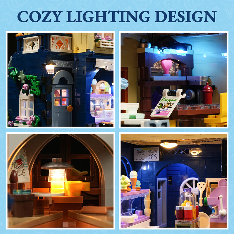 Lumibricks Town Life 15005 Gelato Store