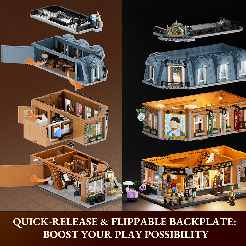 Lumibricks Town Life 15007 Brick Art Gallery