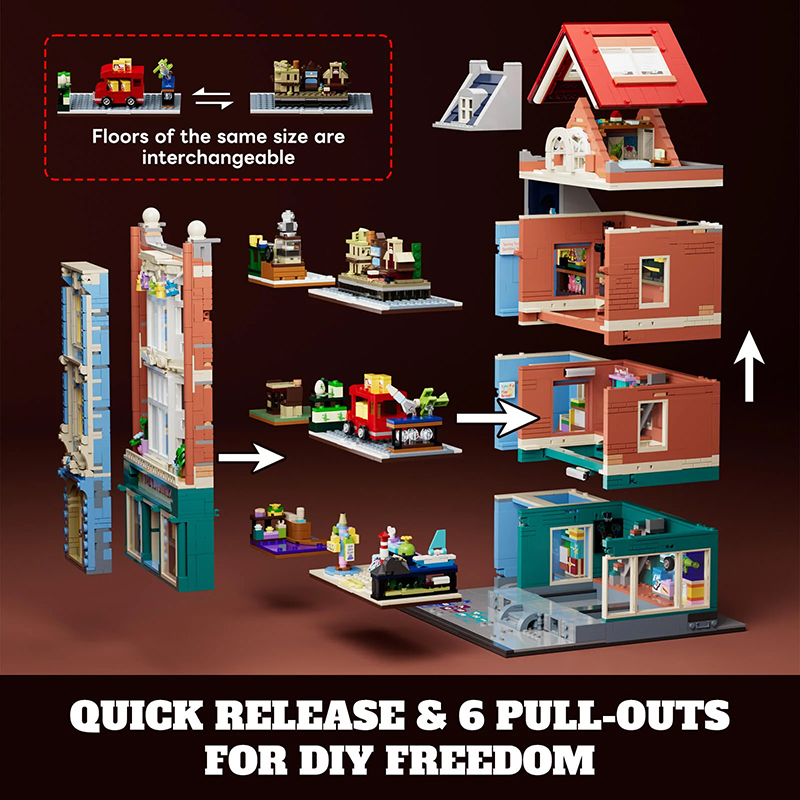 Lumibricks Town Life 15008 Toy Store