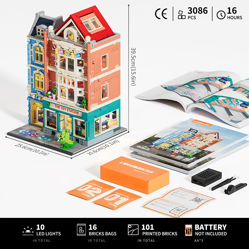 Lumibricks Town Life 15008 Toy Store