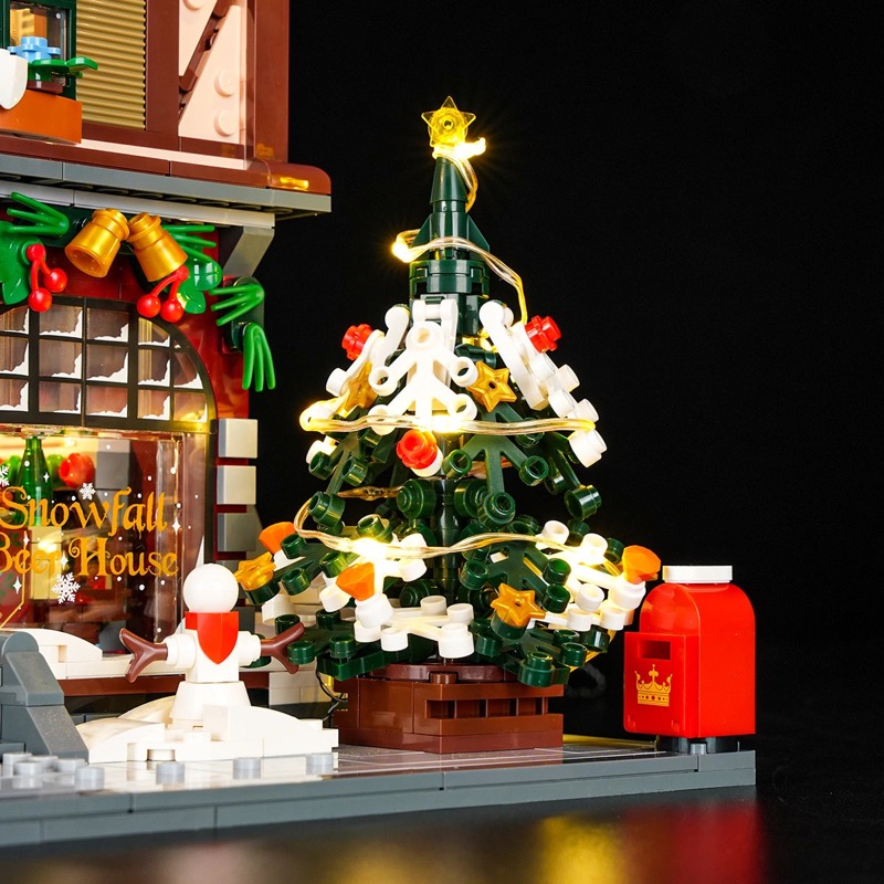 Lumibricks Town Life 15014 Christmas Pub