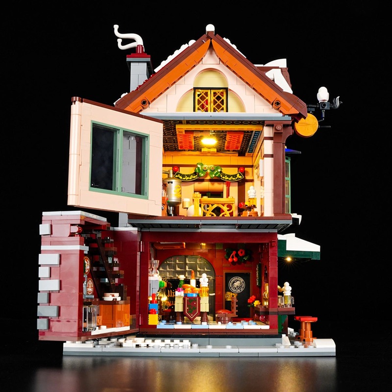 Lumibricks Town Life 15014 Christmas Pub