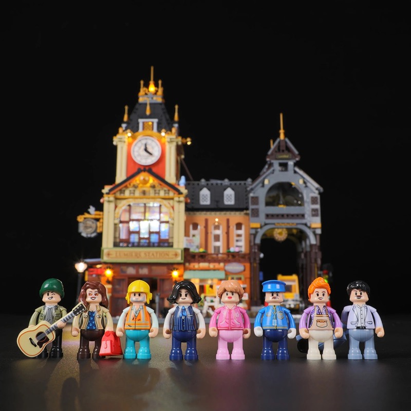 Lumibricks Town Life 15017 Train Station