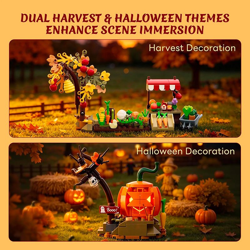Lumibricks Farm Life 16013 Autumn Farmhouse