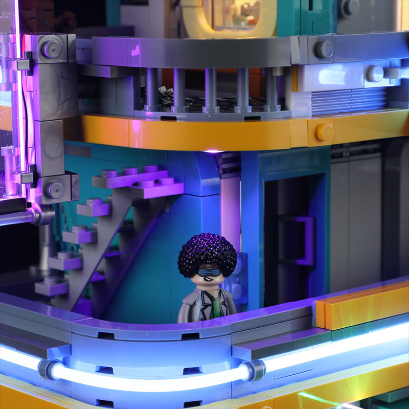 Lumibricks Cyberpunk Neoncity 17001 Apartment