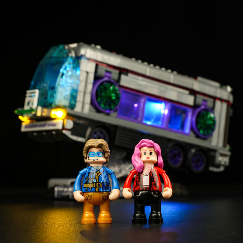 Lumibricks Cyberpunk Neoncity 17003 Future Bus