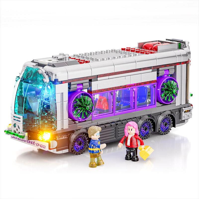 Lumibricks Cyberpunk Neoncity 17003 Future Bus