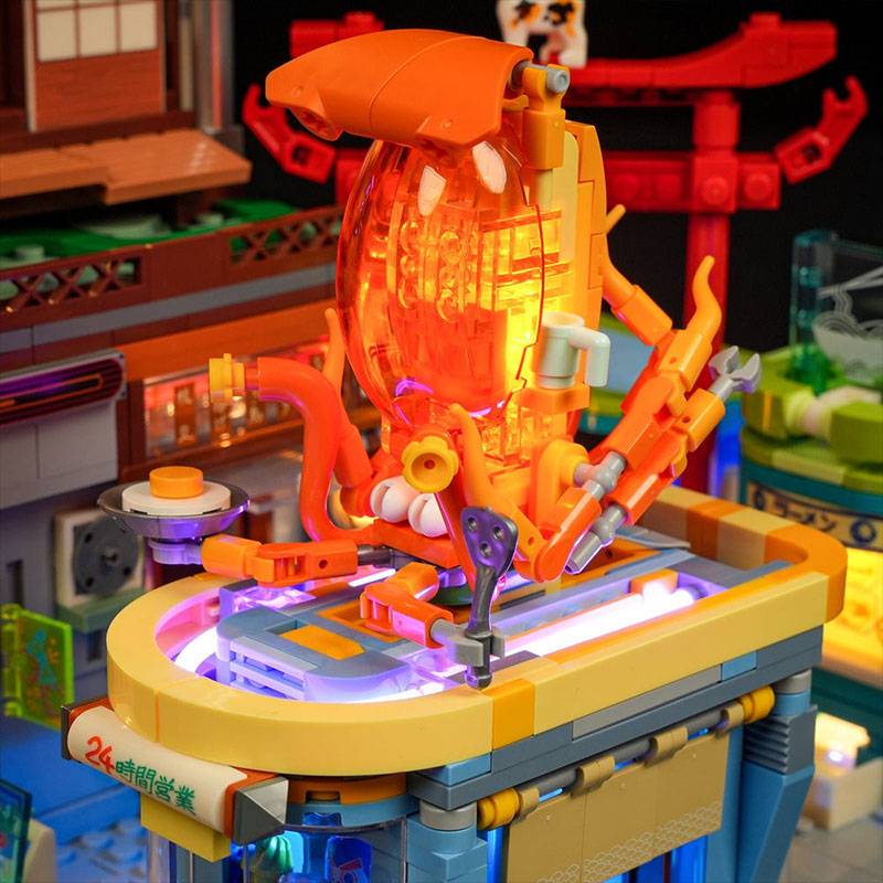 Lumibricks Cyberpunk Neoncity 17004 Japanese Izakaya