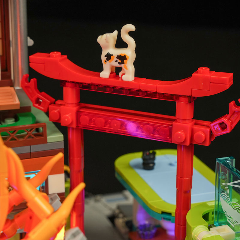 Lumibricks Cyberpunk Neoncity 17004 Japanese Izakaya