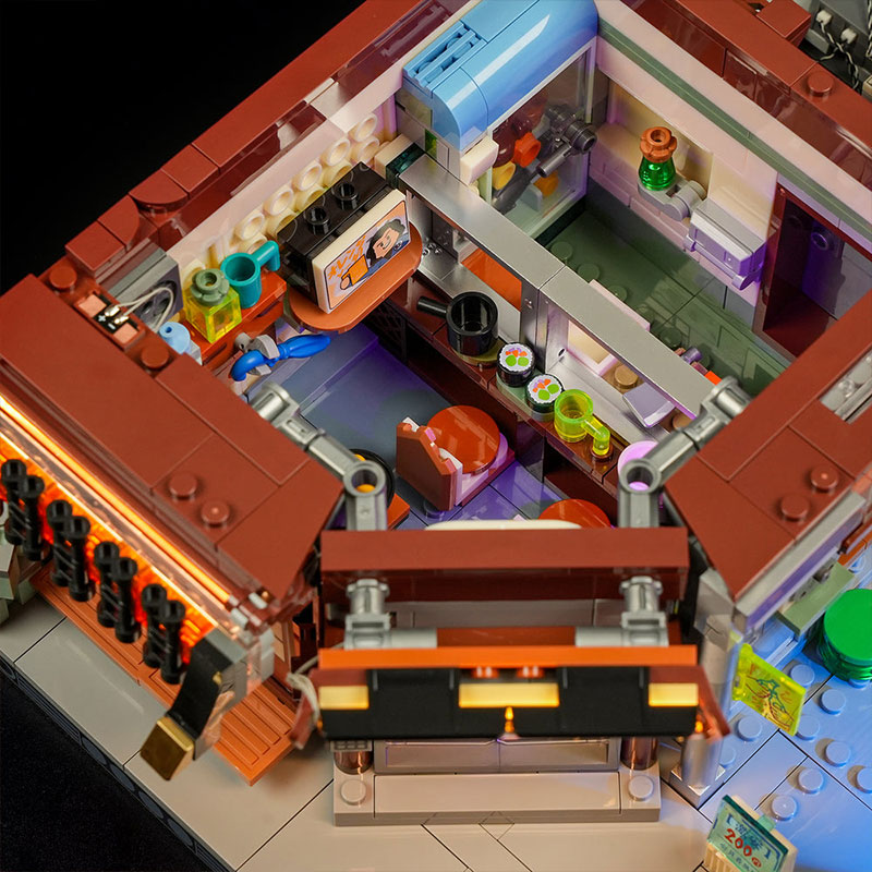 Lumibricks Cyberpunk Neoncity 17004 Japanese Izakaya