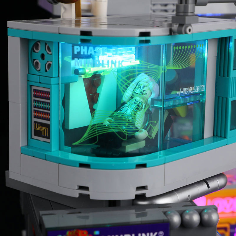 Lumibricks Cyberpunk Neoncity 17005 Game Stack
