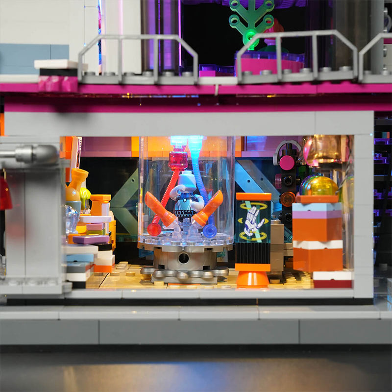 Lumibricks Cyberpunk Neoncity 17007 Cyber Couture Galleria