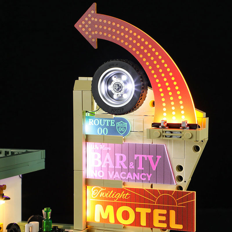 Lumibricks Road Trip 18002 Twilight Motel