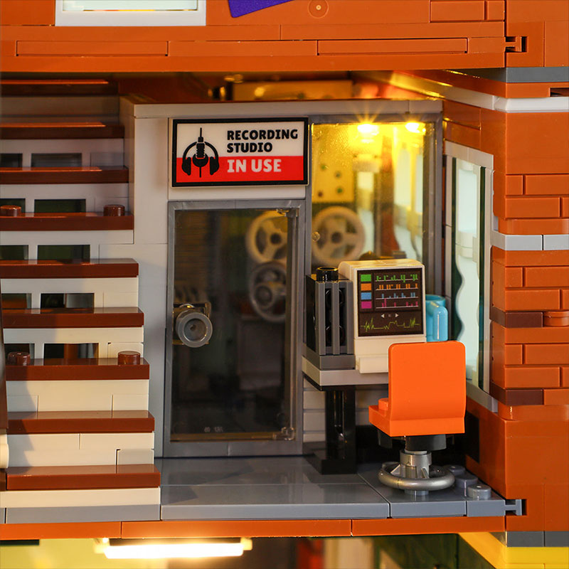 Lumibricks Street Fusion 19003 Record Store
