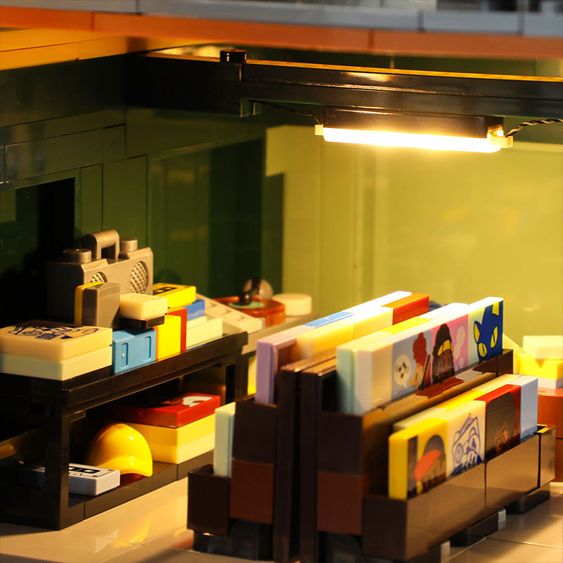 Lumibricks Street Fusion 19003 Record Store