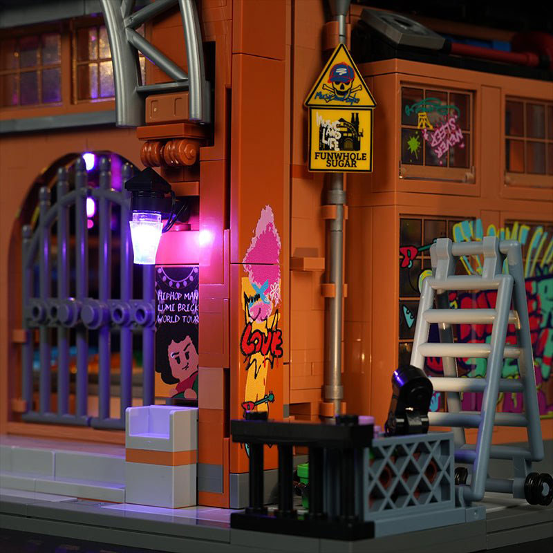Lumibricks Street Fusion 19005 Factory House Of Music