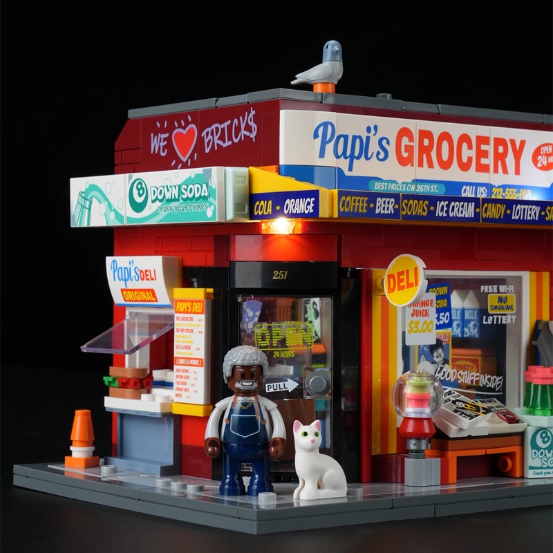 Lumibricks Street Fusion 19017 The Bodega 26