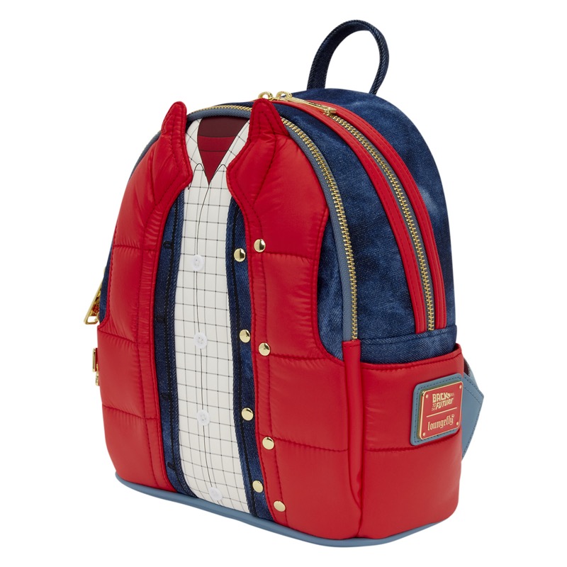 Retour Vers Le Futur Loungefly Mini Sac A Dos Marty Mcfly Cosplay