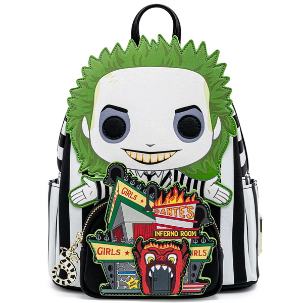 Horror Loungefly Mini Sac A Dos Beetlejuice Dantes Inferno