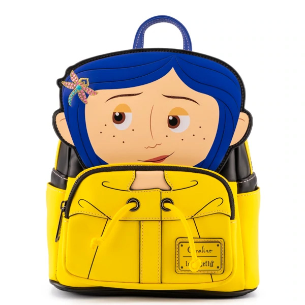 Laika Loungefly Mini Sac A Dos Coraline Rain Coat Cosplay 