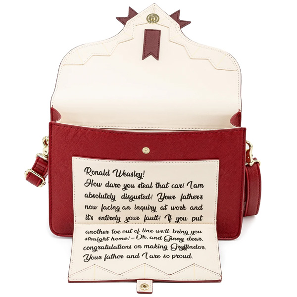 Harry Potter Loungefly Sac A Main Ron Weasley Howler Mail