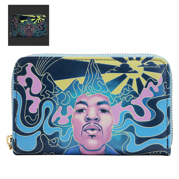 Jimi Hendrix Portefeuille Jimi Hendrix Psychedelic Landscape 