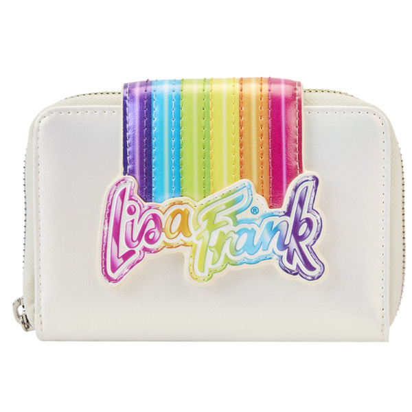 Lisa Frank Loungefly Portefeuille Rainbow Logo 