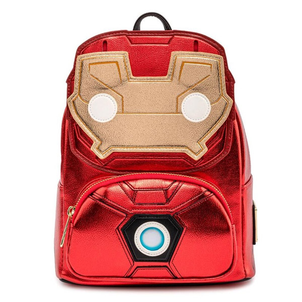 Marvel Loungefly Mini Sac A Dos Ironman Light-Up